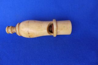Antique Victorian Carved Whistle Circa 1850 