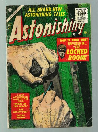 Astonishing 41 Sept 1955,  Atlas,  Heath Cover