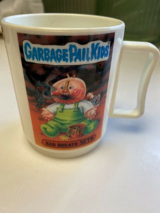Garbage Pail Kids Plastic Mug 1986