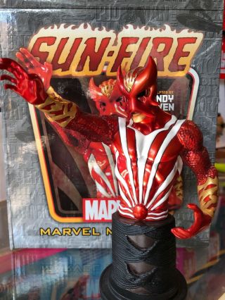 Sun - Fire Marvel Limited Edition Mini - Bust W/ Box (bowen Designs)