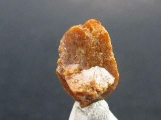 Large Rare Twin Monazite - Ce Crystal From Brazil - 0.  5 " - 1.  2 Grams
