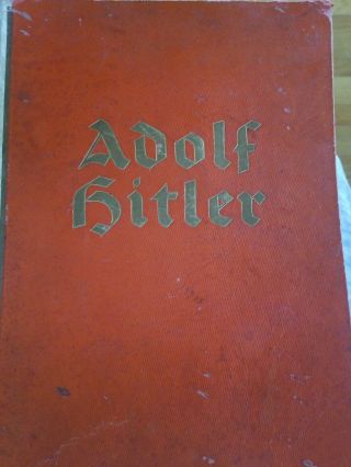 Wwii Adolf Hitler Cigarette Book 1936 Vol.  15 “bilder Aus Dem Leben Des Fuhrers“