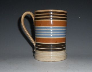 Mochaware Mocha Soft Paste Colorful Banded Mug 1815