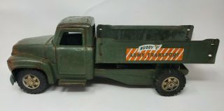 Vintage Buddy L Army Transport Truck Great Army Truck