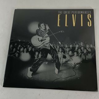 Elvis Presley The Great Performances Lp Vinyl Record Rca 2227 - 1 - R Shrink