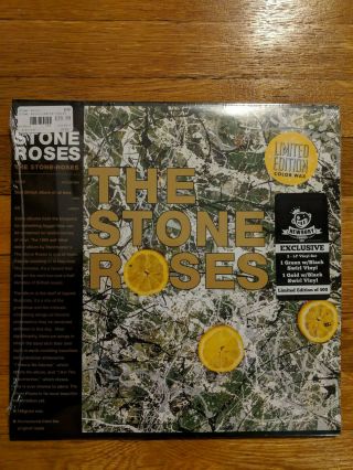 The Stone Roses The Stone Roses 2xlp Green & Gold Vinyl /500 Newbury
