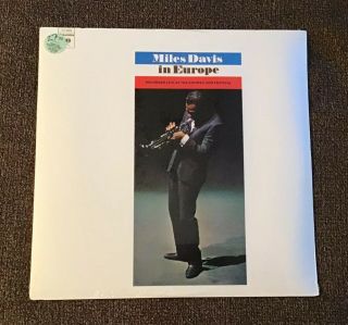 Miles Davis In Europe Vintage Jazz Vinyl 1977 Pc8983 Memorylen