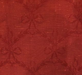 26 X 25.  5 Lee Jofa Viscose And Silk Jacquard Woven Fabric Sample.  Price
