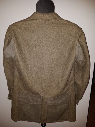 Vtg.  1940 WW II Pristine Swedish Military Wool Fitted Uniform Jacket Men ' s 2