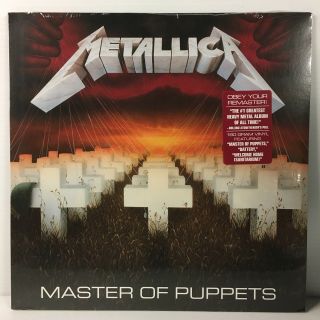 Metallica - Master Of Puppets [lp] (180 Gram Vinyl,  Aug - 2014,  Rhino)