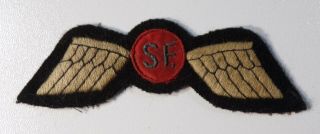 Military Ww 2 Wwii Sf Special Force Air Service Wing Patch