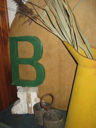 Awesome Large Old Sign Letter From England Sign Great Form,  Paint Aafa Nr