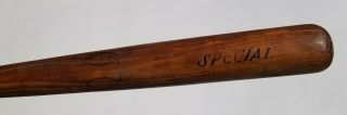 1920s Zimmerman 34 " Splayed Knob Vintage Baseball Bat Louisville Slugger Era