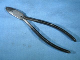 Vintage Craftsman C - Series 4539 Diagonal Wire Cutting Pliers Made In Usa Tool