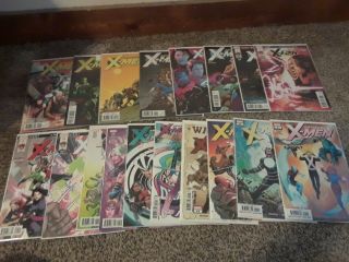 Marvel Comics Astonishing X - Men 1 - 17,  Annual 1 2017 Full Run 1st Prints Nm