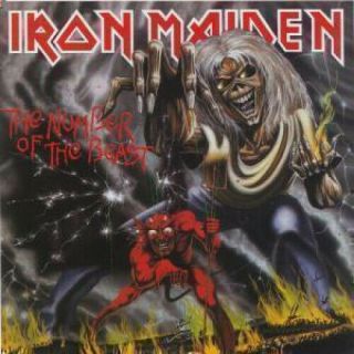 Iron Maiden Number Of The Beast Lp Vinyl 8 Track Reissue On 180gram Heavyweigh