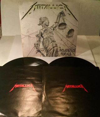 .  And Justice For All By Metallica (vinyl,  Sep - 1988 Elektra)