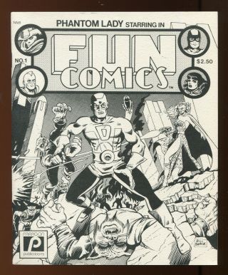Fun Comics 1 - Bill Black Paragon - 1st - Phantom Lady - 1980