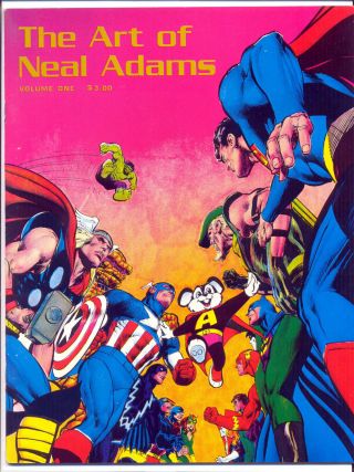 The Art Of Neal Adams Volume One - Signed - 1975 -