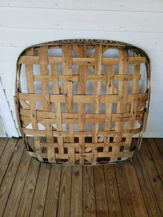 Antique Tobacco Basket From Greeneville Tenn (tn)