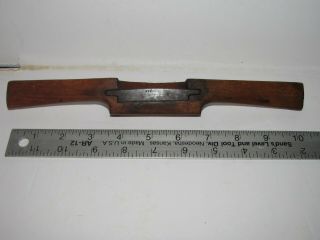 Vintage Wooden Spoke Shave,  Cant Make Out The Makers Name (ast)