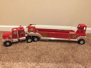 Vintage Tonka Fire truck 2 Hook And Ladder Fire Engine 2