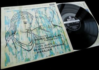 Tchaikovsky: Romeo & Juliet - Herbert Von Karajan Decca Sxl 2269 Wbg Ed1 Lp