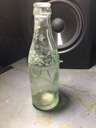 Straight Sided Coca - Cola Bottle From Hopkinsville,  Ky Graham