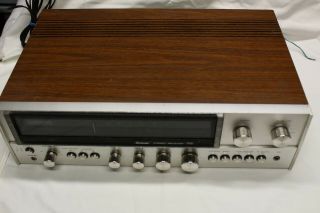 Sansui Model 771 Am/fm Stereo Receiver Vintage Needs Minor Repair Wood Issues