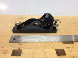 Vintage Stanley Block Plane (made In The Usa)