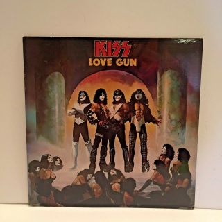 Kiss Love Gun Lp Album With Gun 1977 Casablanca Records Nblp 7057 Nm