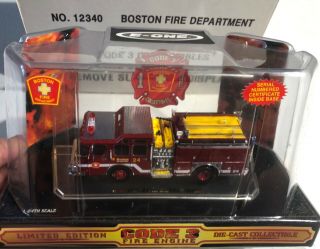 Code 3 E - One Boston Fire Department 12340 ‘sullys Hobbies’