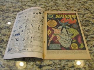 MARVEL FEATURE THE DEFENDERS 1 1972 Good to Good - 3