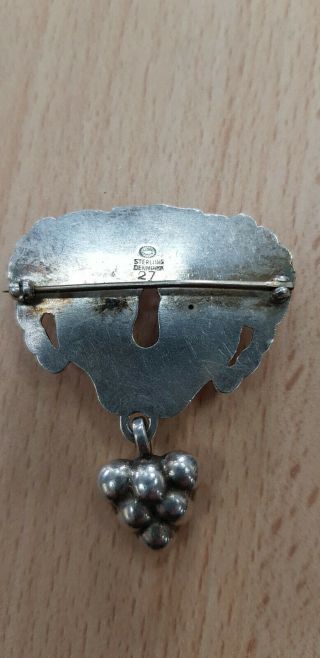 Georg Jenson Sterling 27 Pin Brooch Silver 2