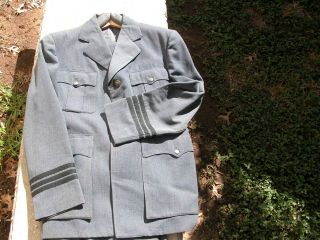 Vintage 1948 Transocean Airlines Uniform Coat And Trousers,  Taloa,  Orvis Nelson