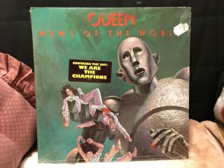 Queen “we Will Rock You” News Of The World 6e - 112 Record Hype Sticker