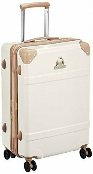 World Traveler X Hello Kitty Carry On Suitcase H47cm Expandable Off - Whie F/s
