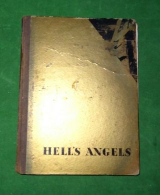 Vintage 1930 Howard Hughes Movie Press Book " Hell 