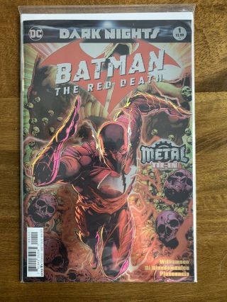 Dark Nights Metal The Red Death 1 Nm Foil 1st Print Flash Dc Comics Batman