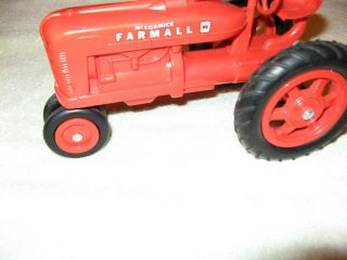 Farmall " M " Product Miniature Plastic Toy Farm Tractor