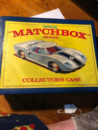 Official Matchbox Series Collectors Case 1968 Plus 19 Cars