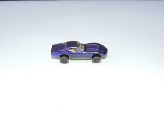 Hot Wheels Redline 1968 Custom Corvette Metallic Purple Car