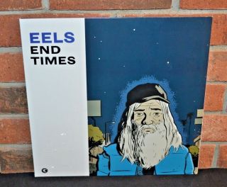 Eels - End Times,  Black Vinyl Lp,  Bonus 7 " Ep Gatefold &