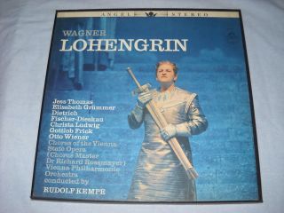 Wagner Lohengrin Von Rudolf Kempe German 5 - Lp 1964