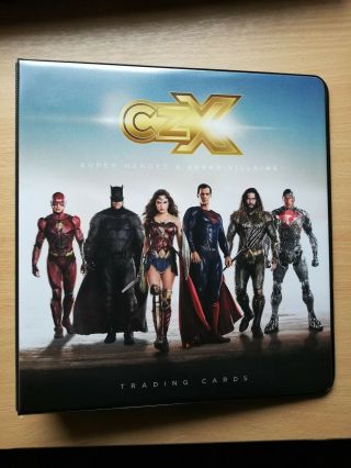 Cryptozoic Czx Heroes & Villains Trading Card Binder