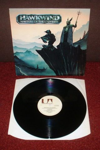 Hawkwind Masters Of The Universe Lp 1977 United Artists 1st Uag 30025