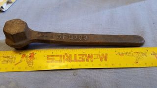 Old Caterpillar Drain Plug Wrench Tool 6f3703
