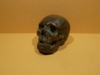 Antique Memento Mori Skull With Jaw Vanitas Macabre Nb 4