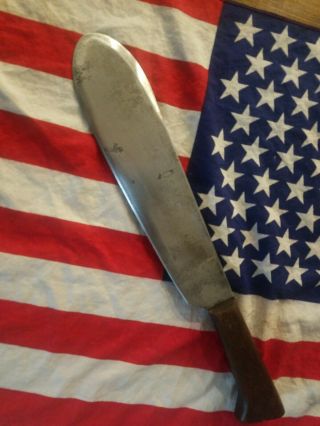 Vintage Wwii Usmc Clyde Cutlery Bolo Knife Machete (with Makers Mark)