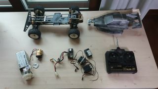 Vintage Kyosho Turbo Optima 4wd Off - Road Racing Buggy Ems From Korea